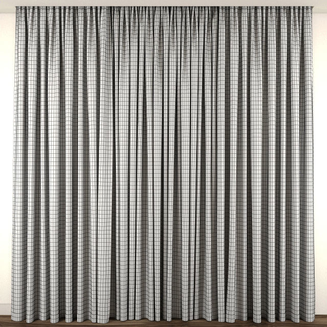 Curtain 86 3D model_7