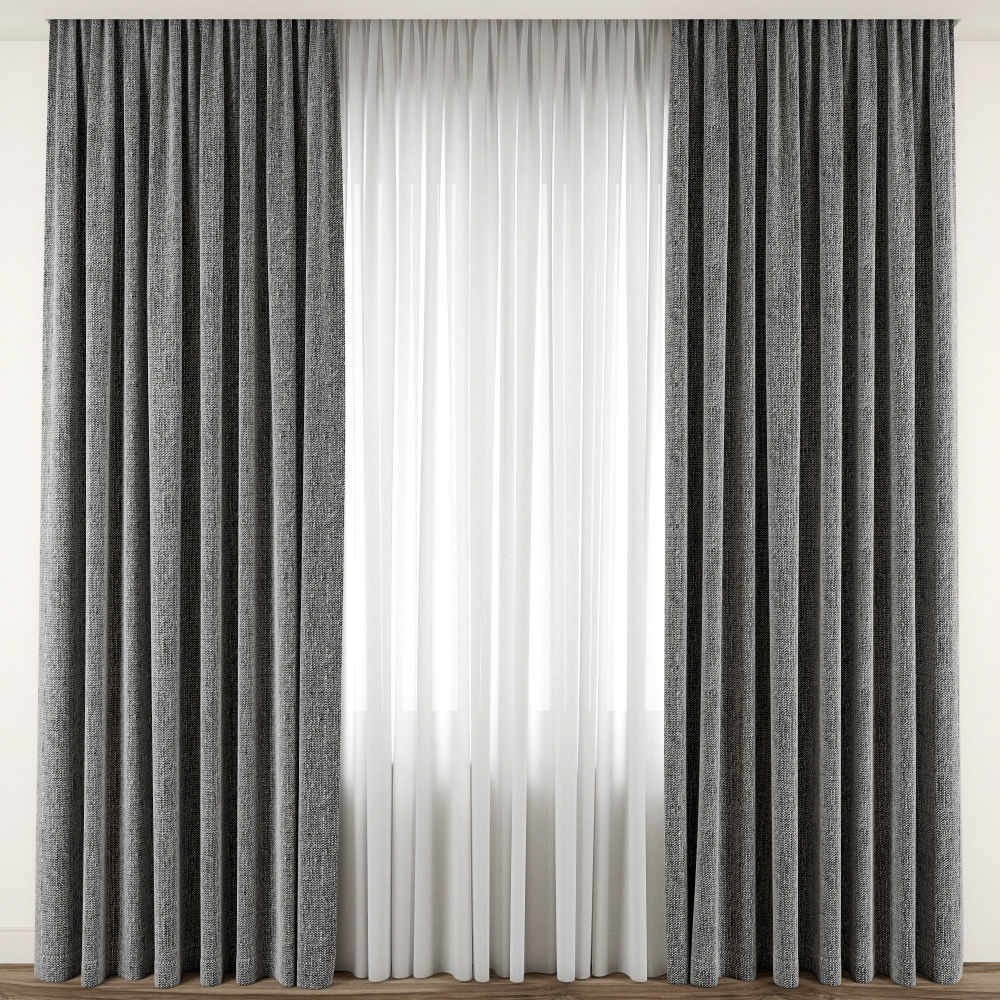 Curtain 86 3D model_6