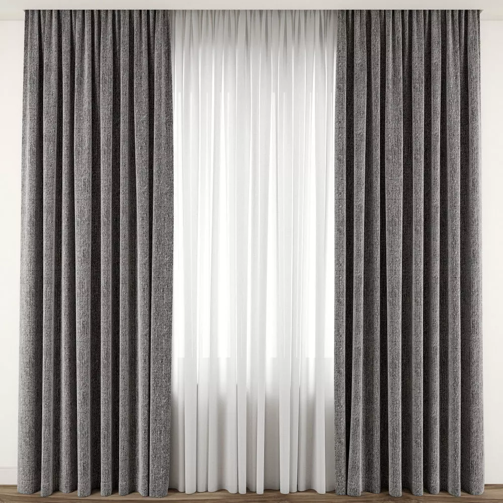 Curtain 86 3D model_0