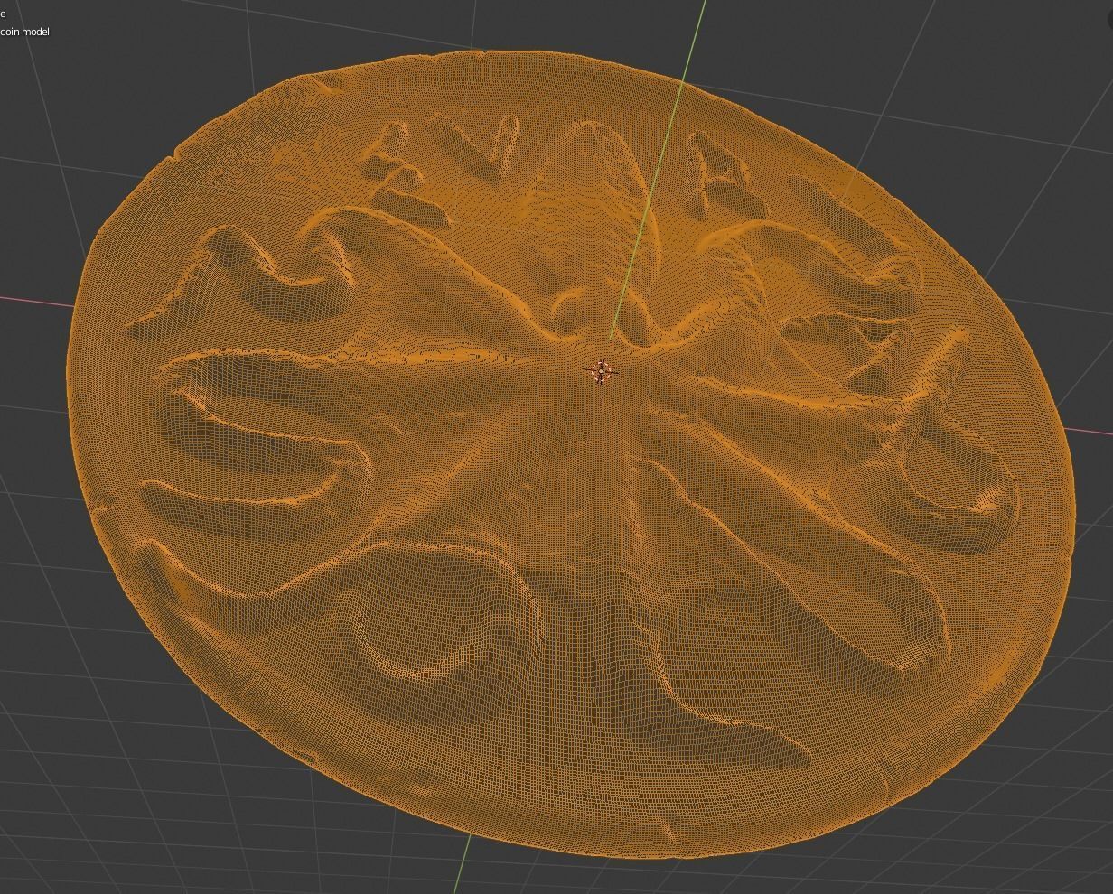 Octopus Coin-Silver Litra 3D print model_12