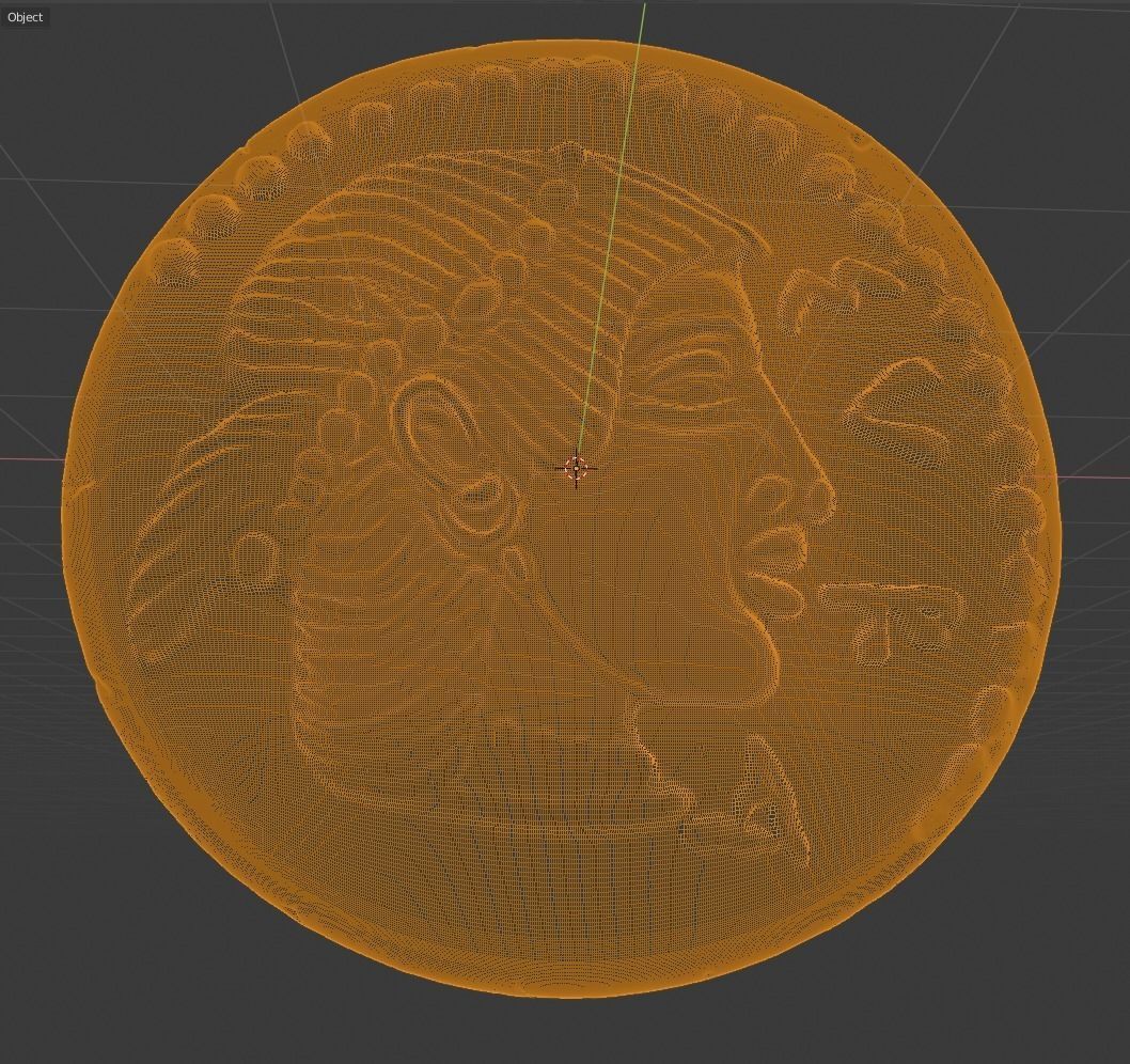 Octopus Coin-Silver Litra 3D print model_13