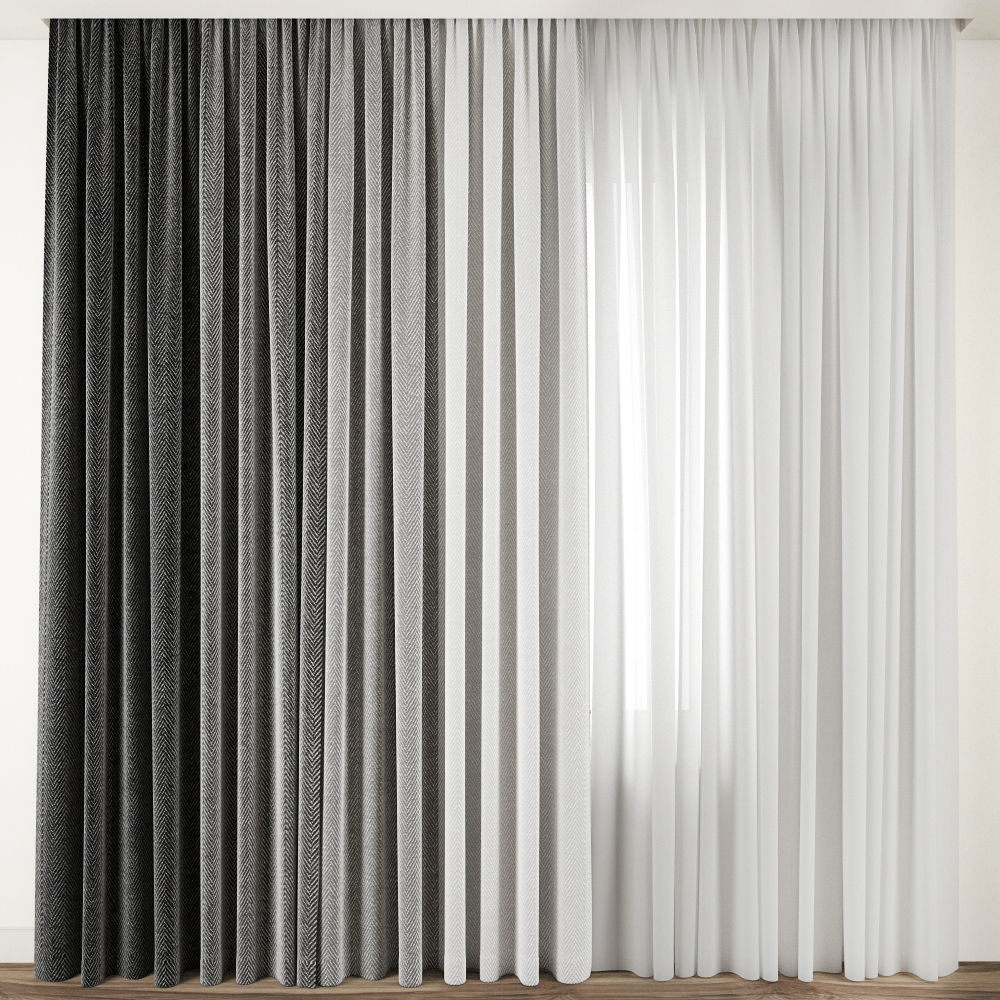 Curtain 88 3D model_5