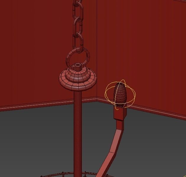 Zareen Chandelier 3D model_7