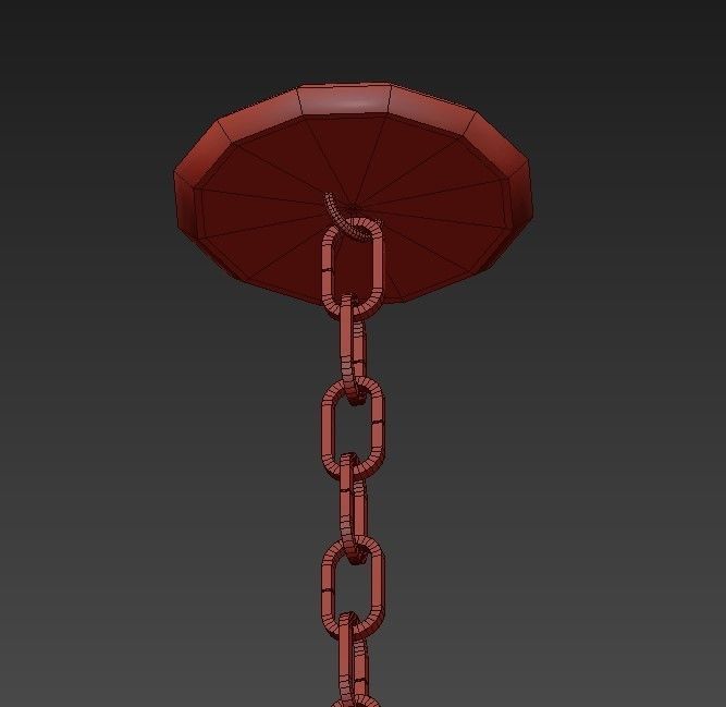 Zareen Chandelier 3D model_4