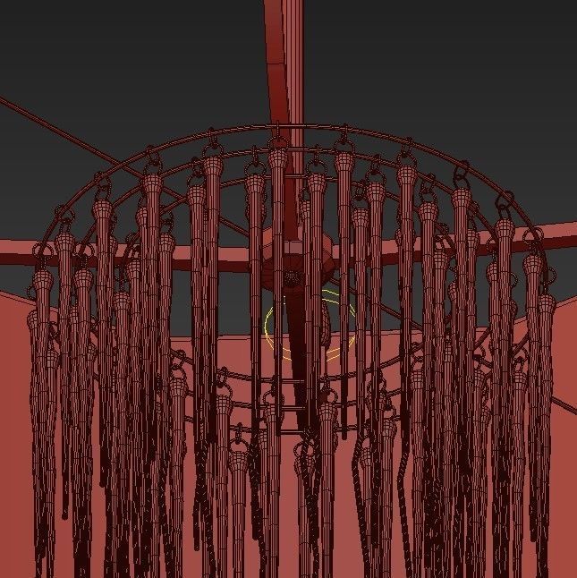 Zareen Chandelier 3D model_5
