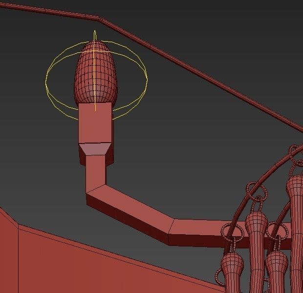 Zareen Chandelier 3D model_6