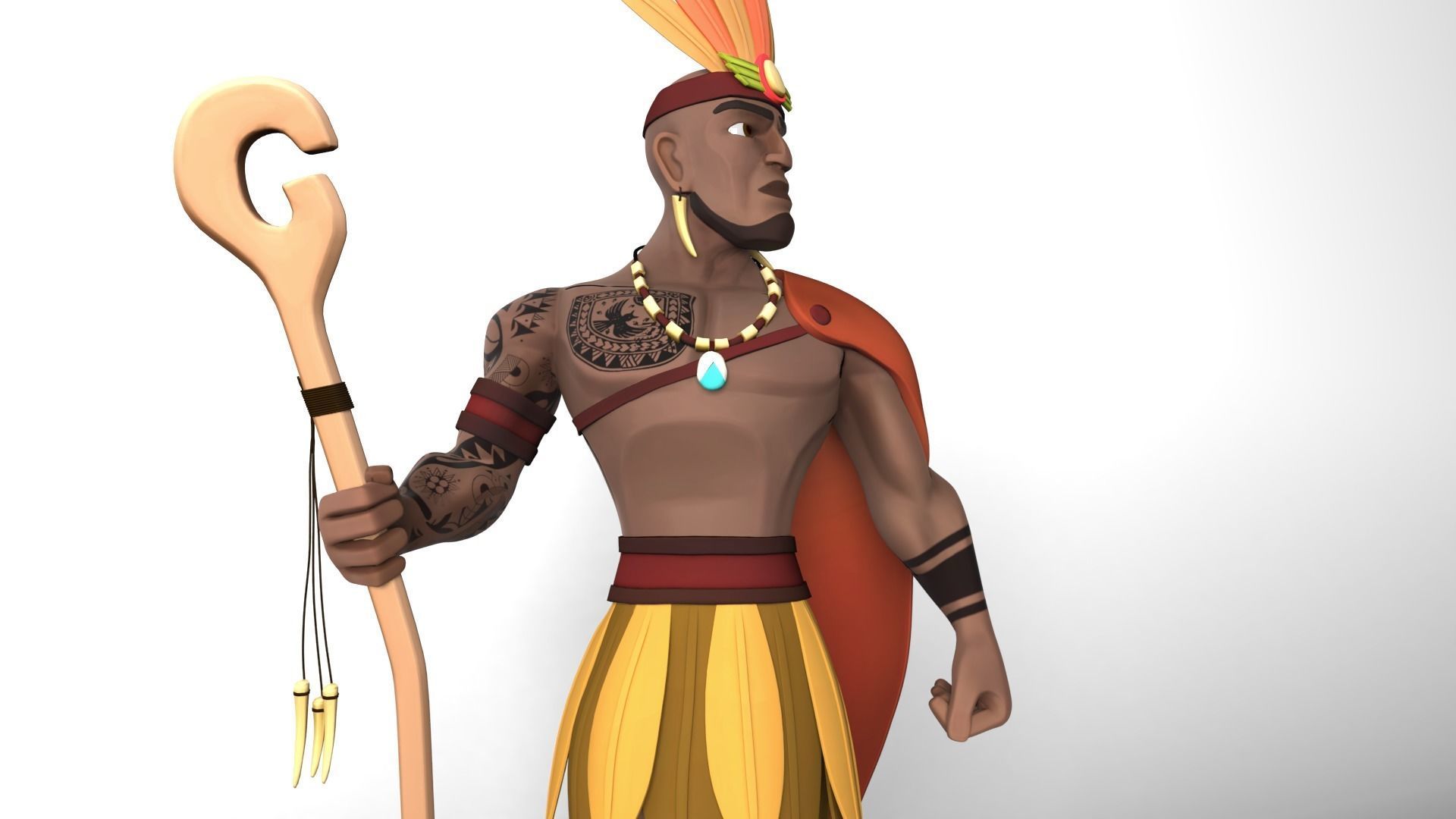 Matai Vasa Fan Art Low-poly 3D model_1