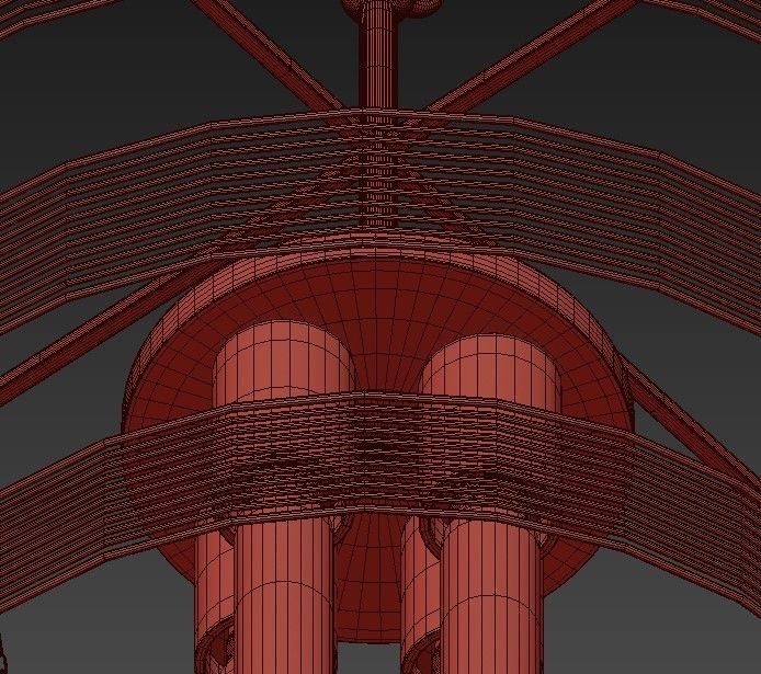 Ambrosia Chandelier 3D model_5