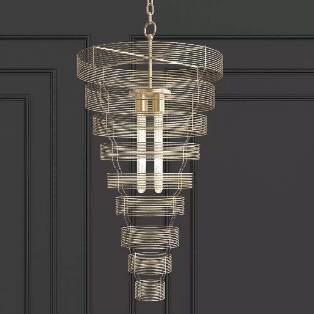 Ambrosia Chandelier 3D model_0
