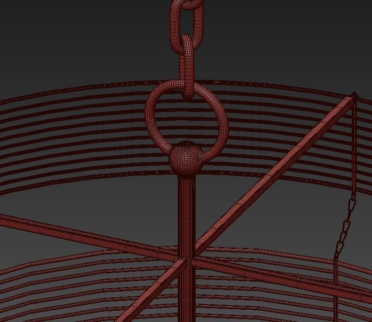 Ambrosia Chandelier 3D model_7