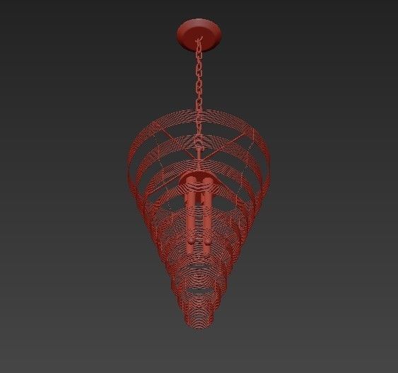 Ambrosia Chandelier 3D model_2
