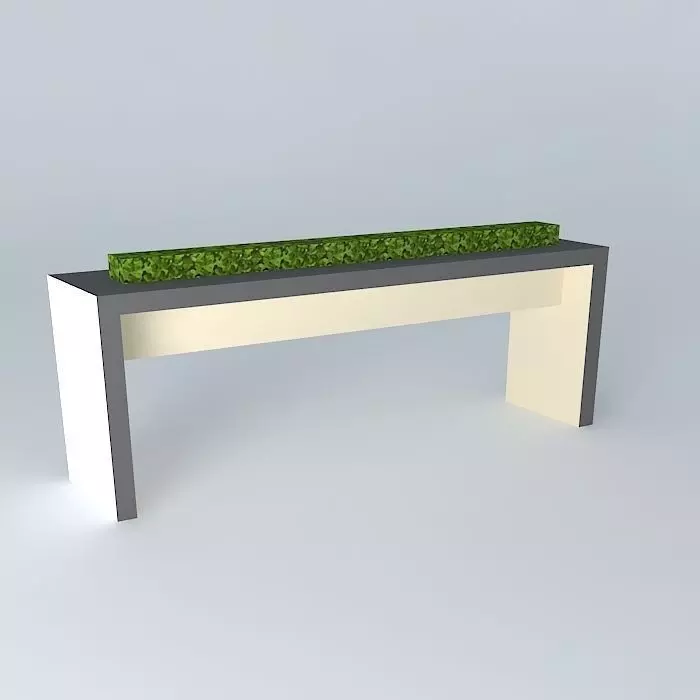 Side bar table Free 3D model