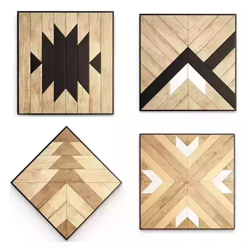 Geometric Ethnic Wall Decoration 2