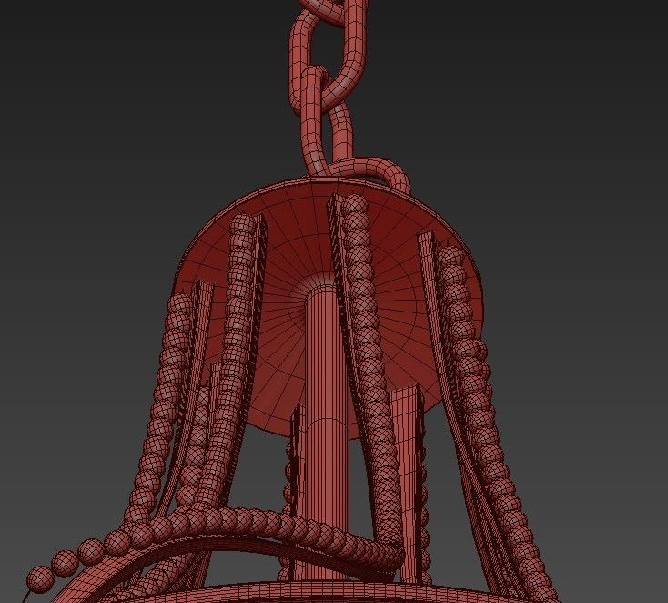 Ingenue Chandelier 3D model_8