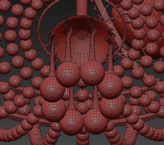 Ingenue Chandelier 3D model_2