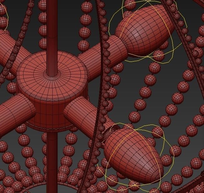 Ingenue Chandelier 3D model_9