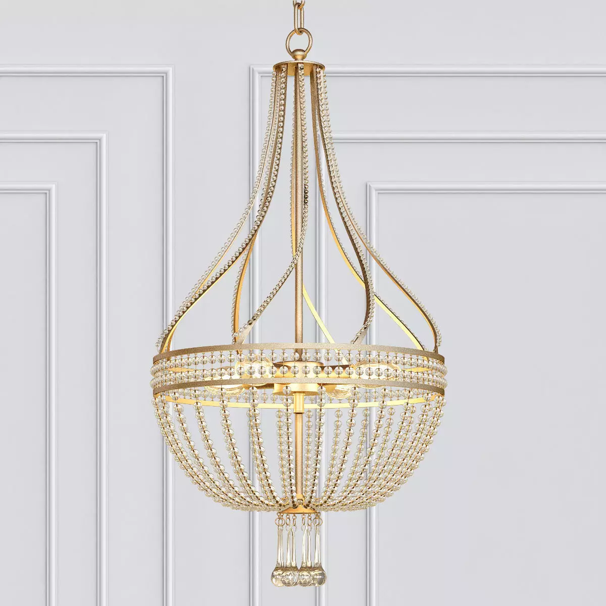 Ingenue Chandelier 3D model_0
