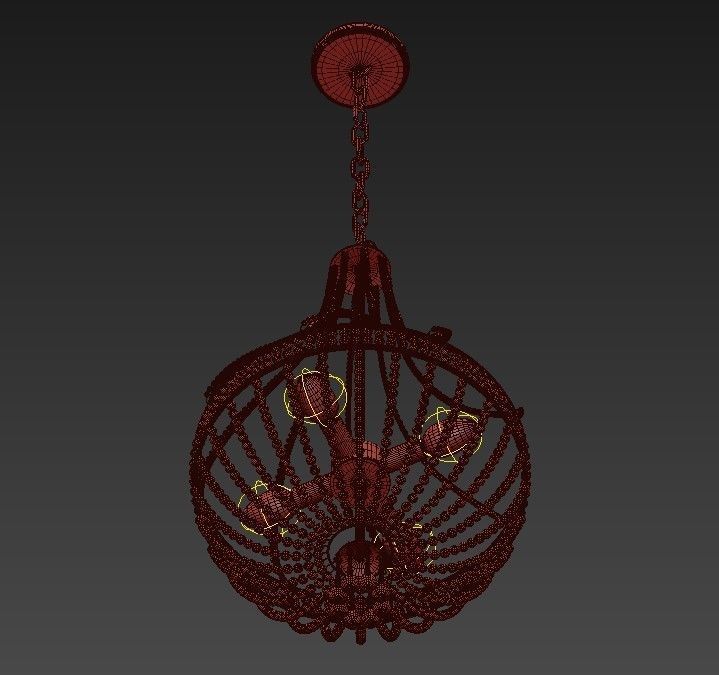 Ingenue Chandelier 3D model_4