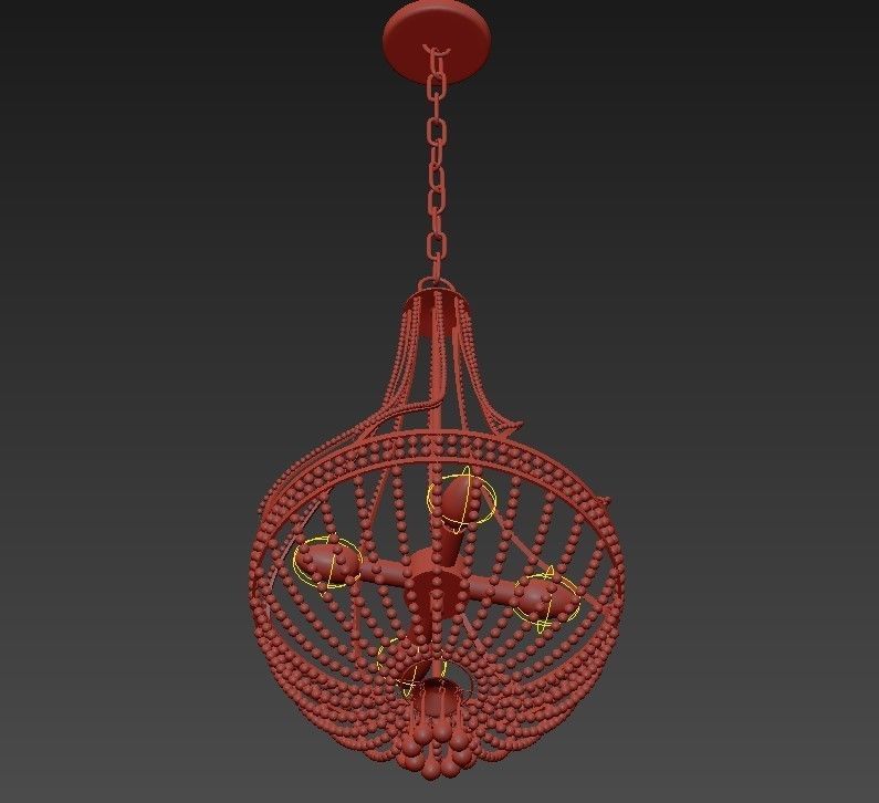 Ingenue Chandelier 3D model_3