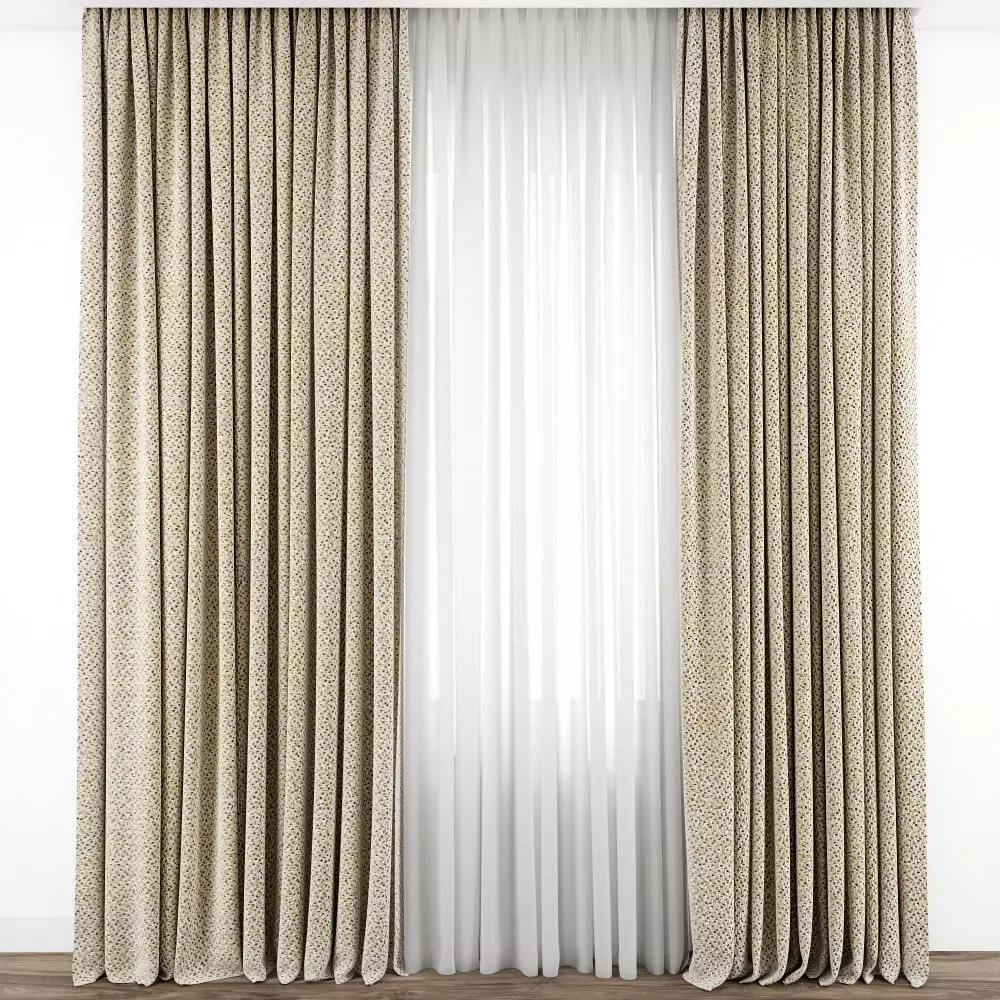 Curtain 91 3D model_0