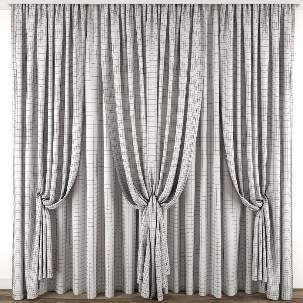 Curtain 93 3D model_3