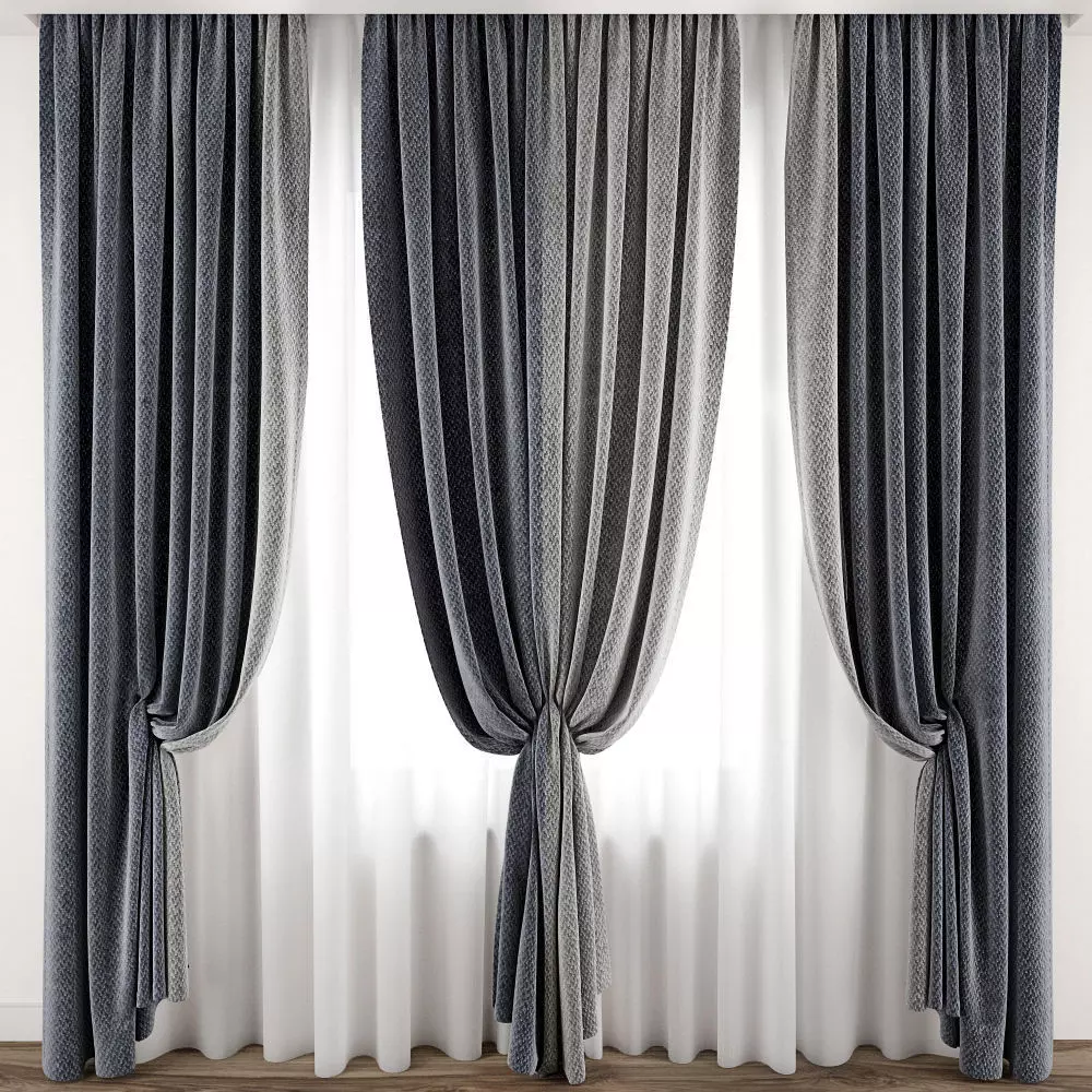 Curtain 93 3D model_0