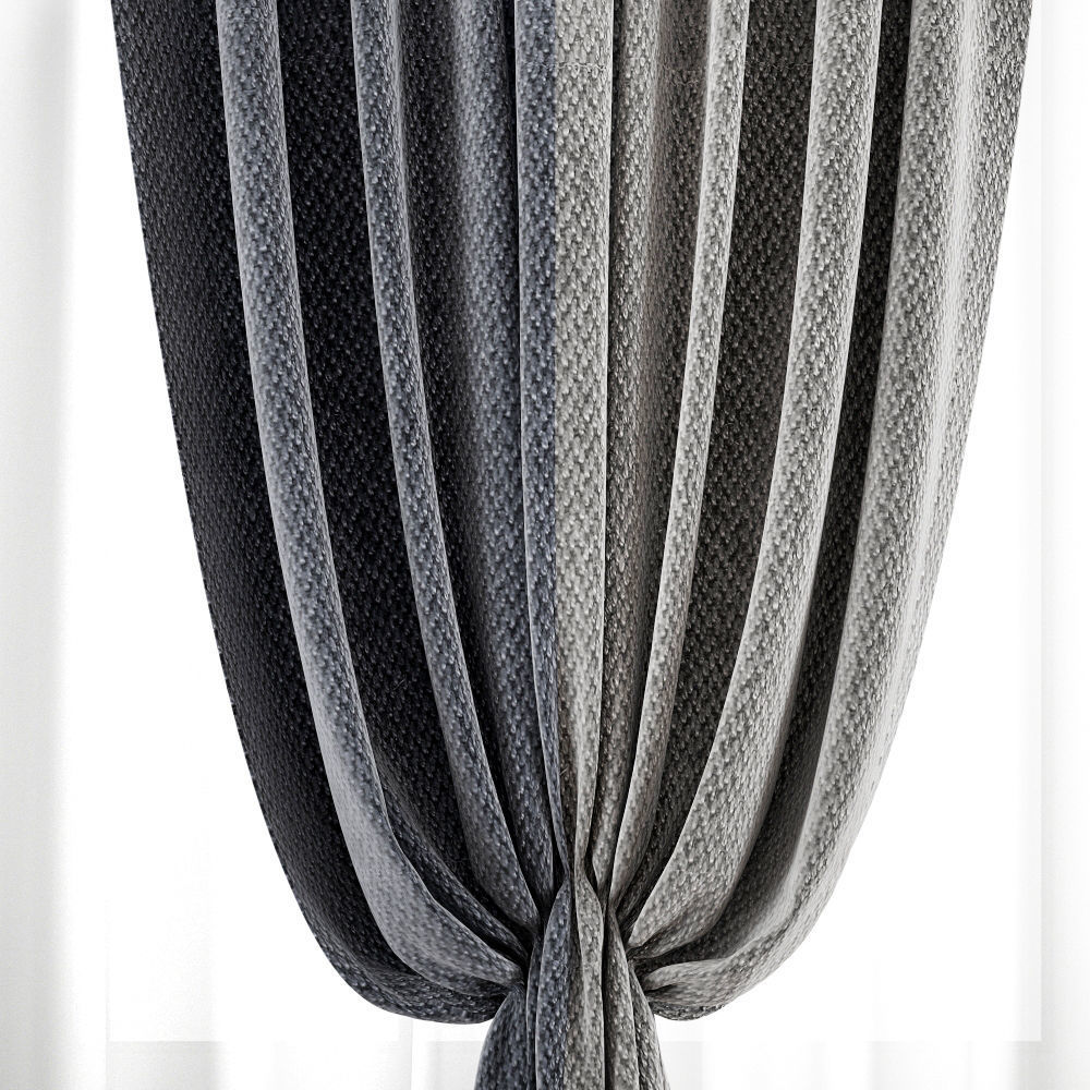 Curtain 93 3D model_8