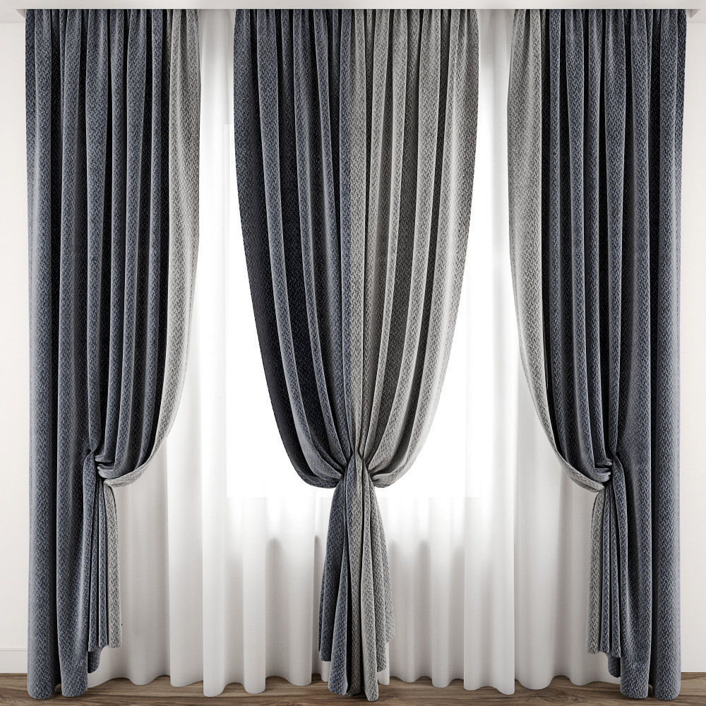 Curtain 93 3D model_6