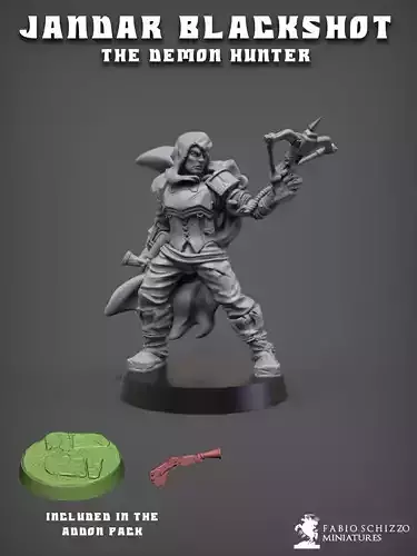 Jandar Blackshot 3D print model