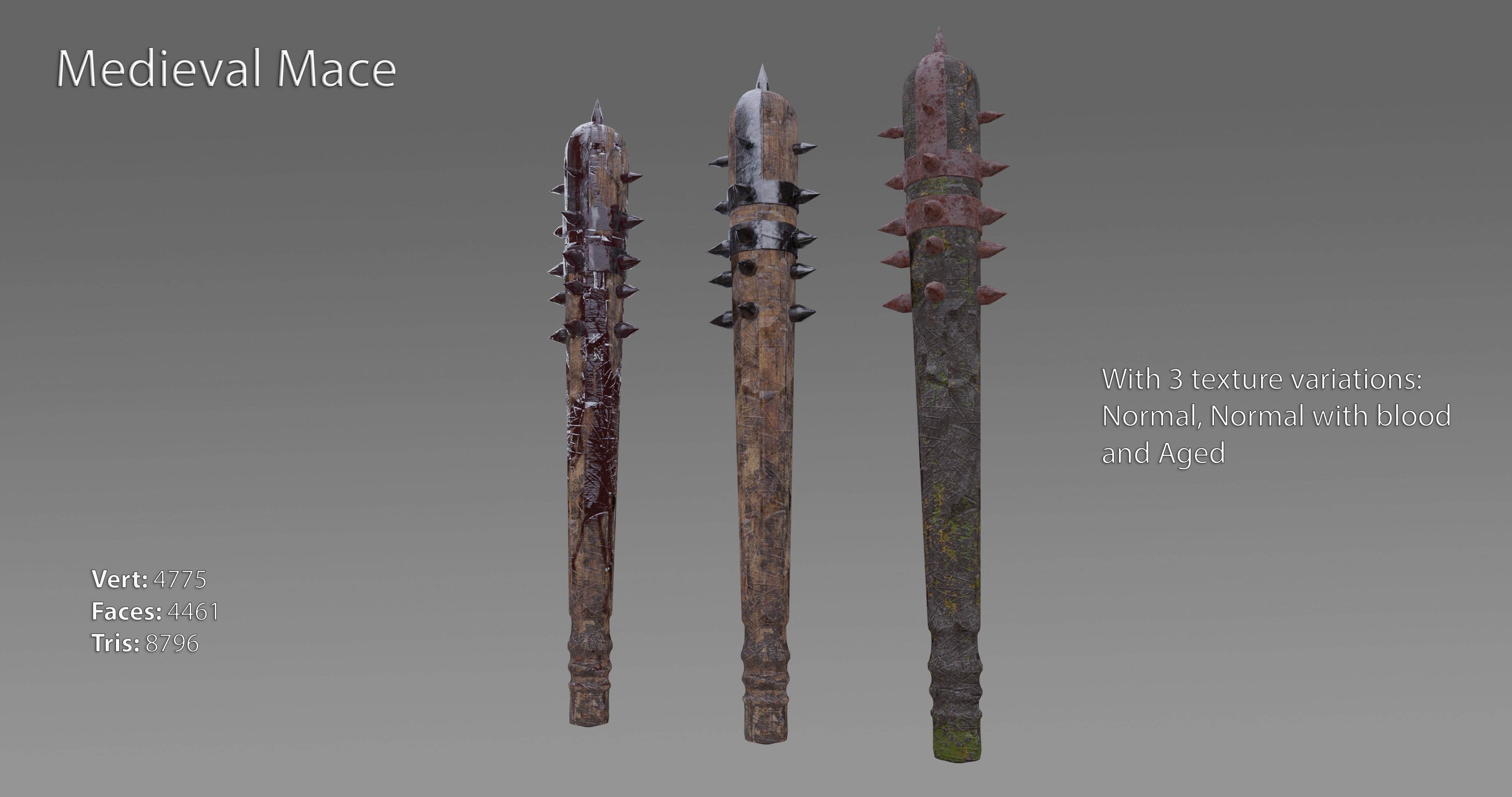 Medieval Pack Game Ready Low-poly 3D model_4