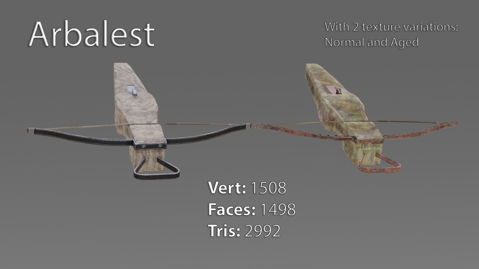 Medieval Pack Game Ready Low-poly 3D model_6