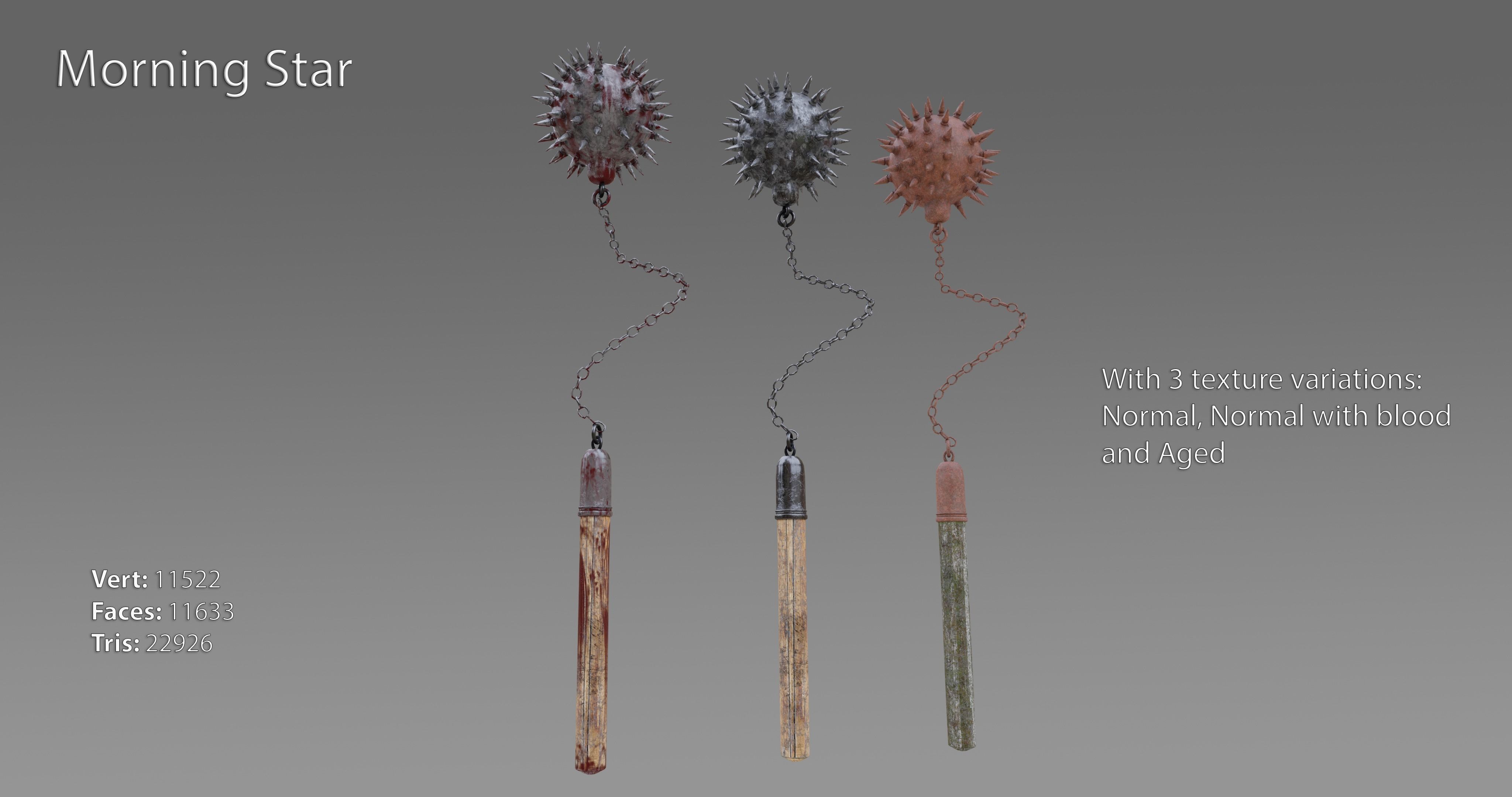 Medieval Pack Game Ready Low-poly 3D model_5