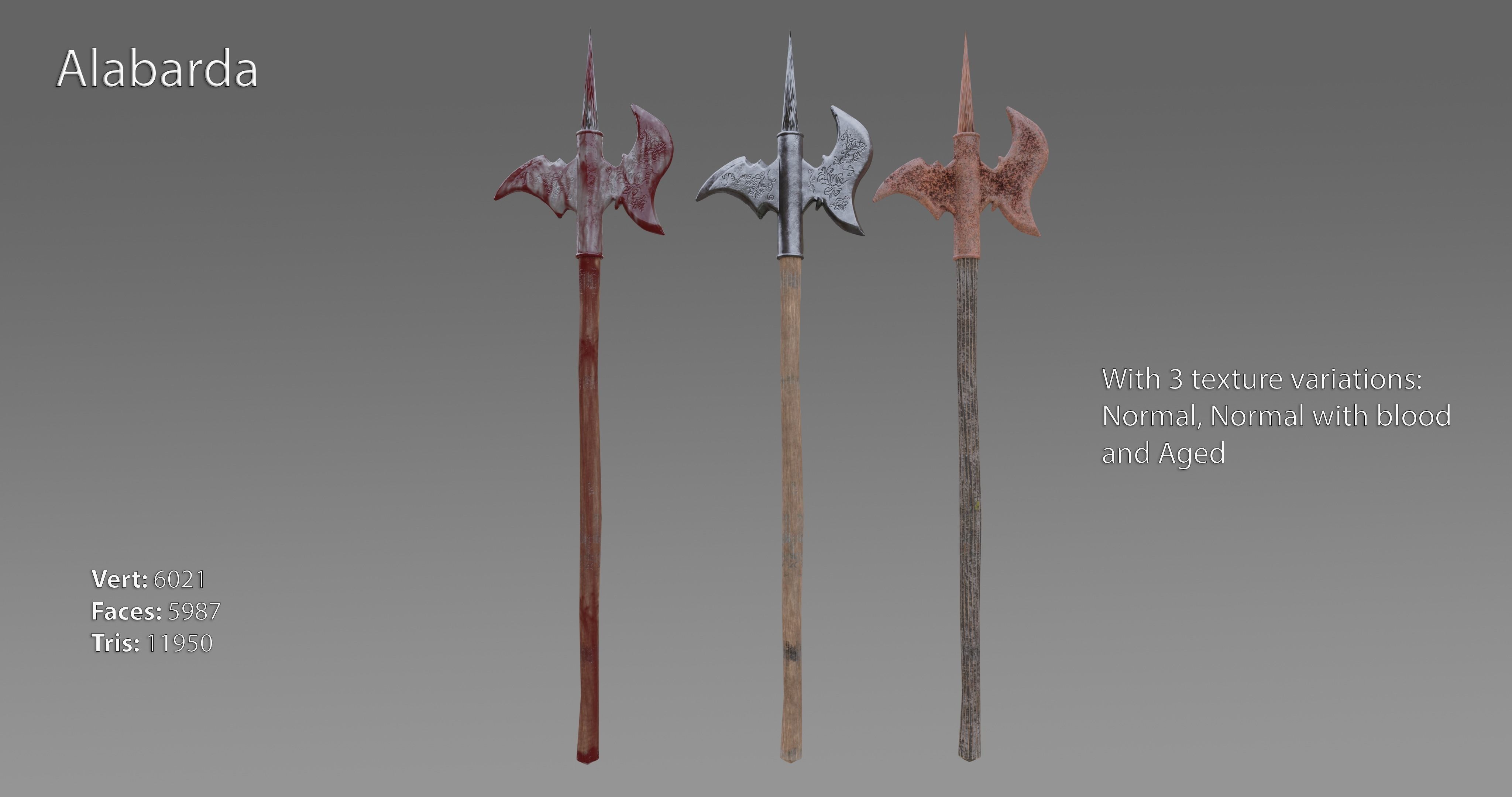 Medieval Pack Game Ready Low-poly 3D model_1