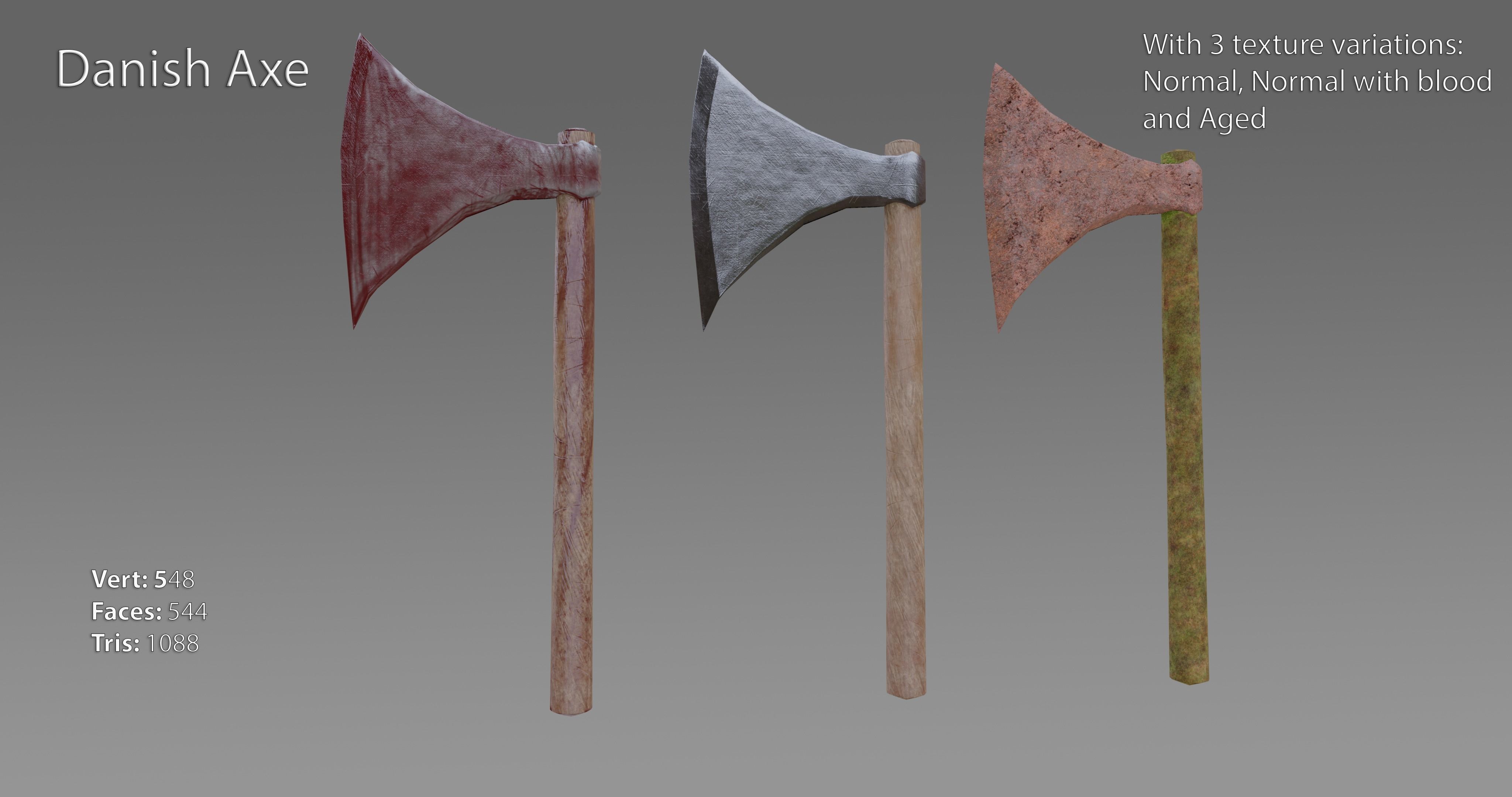 Medieval Pack Game Ready Low-poly 3D model_2