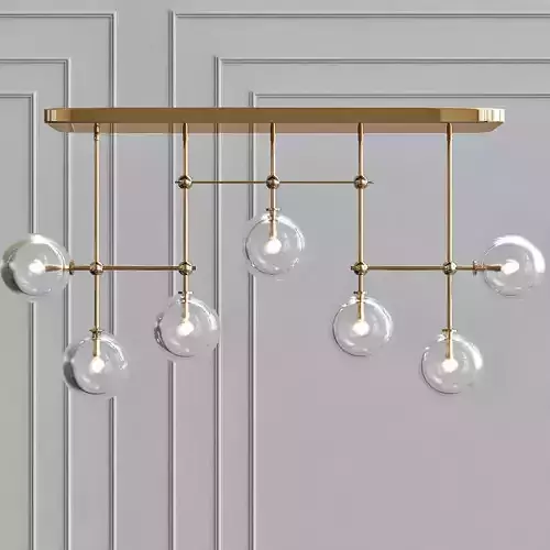 Glass Globe Mobile Chandelier Collection RH