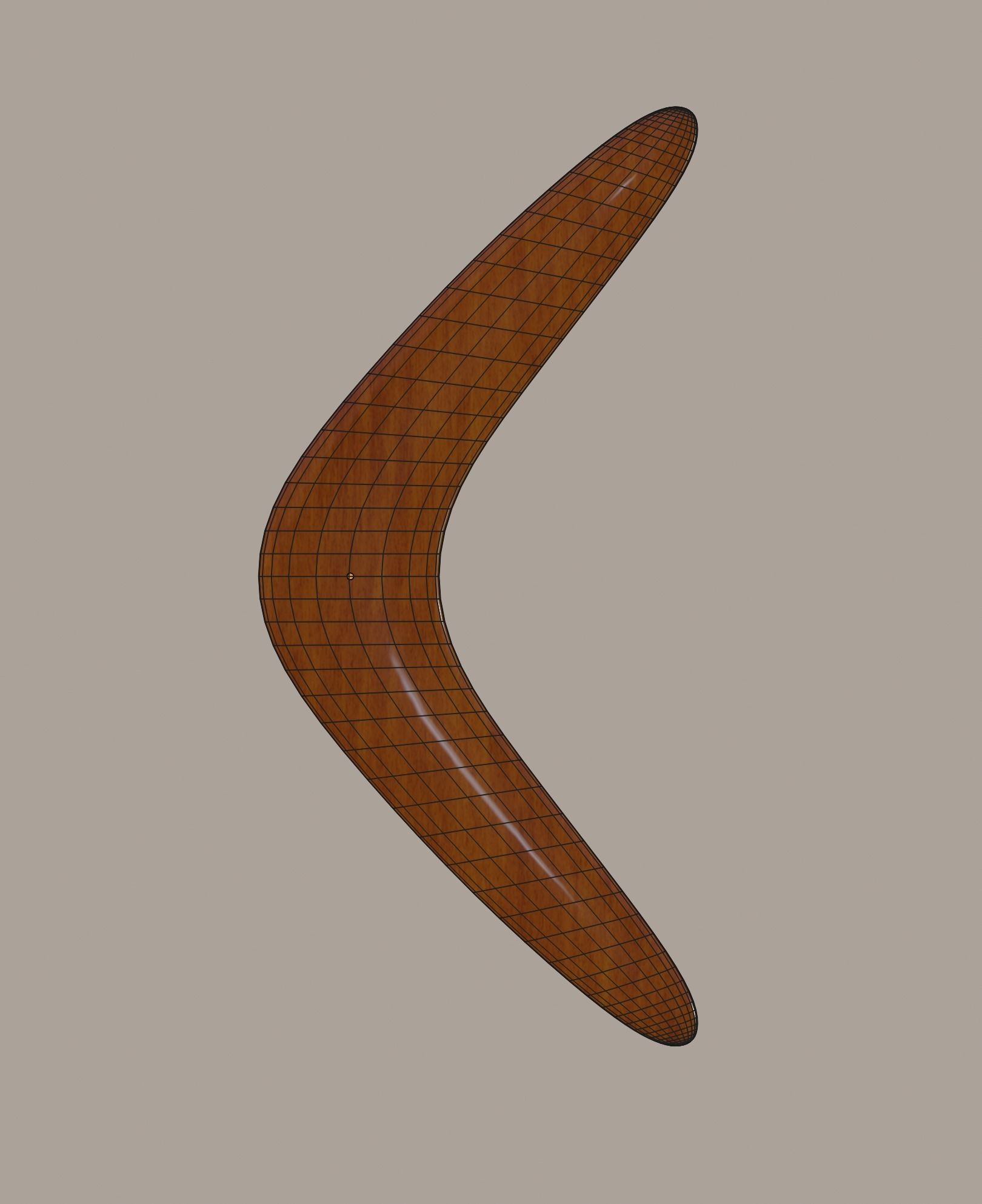 Boomerang 3D model_10