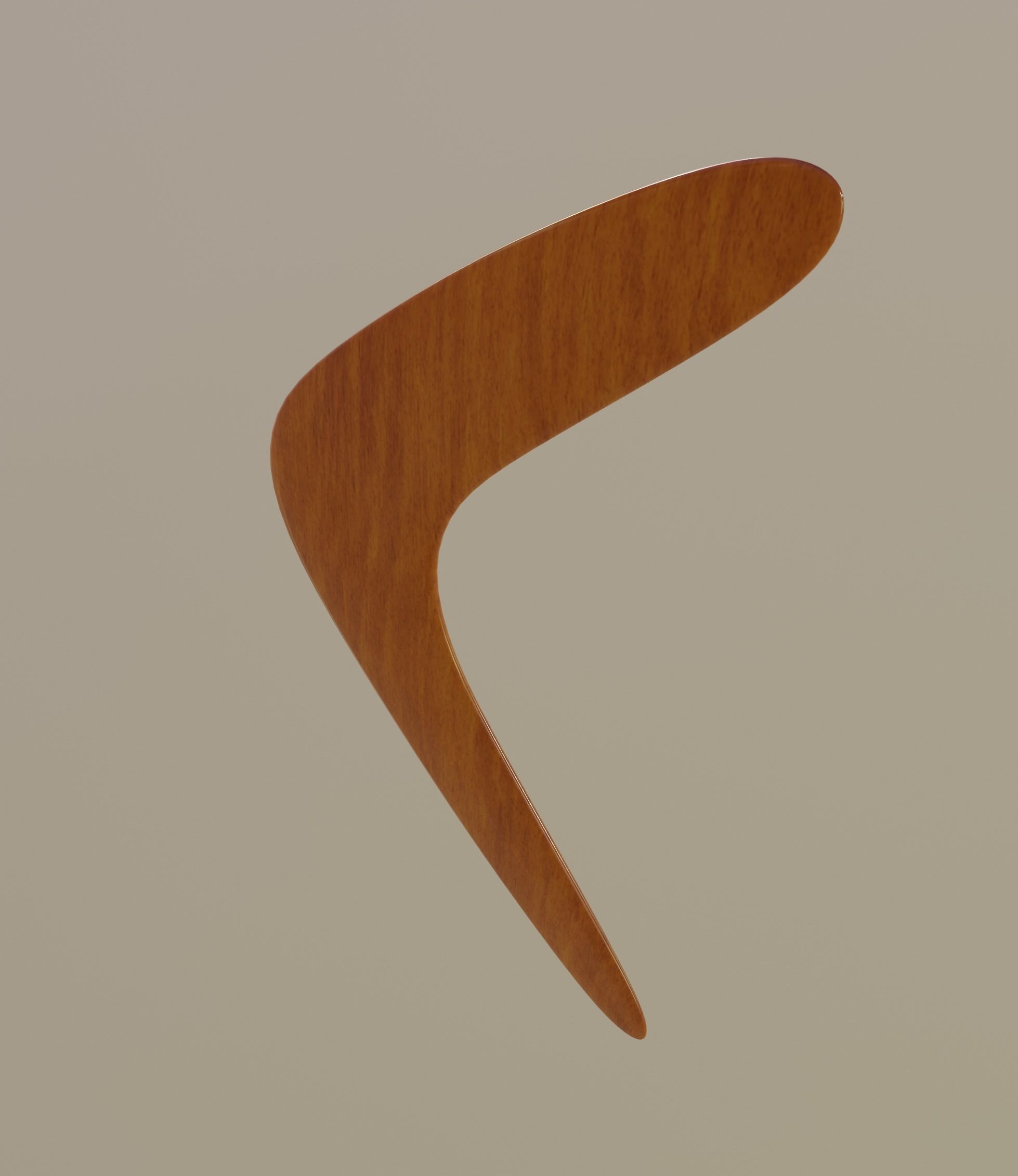 Boomerang 3D model_2