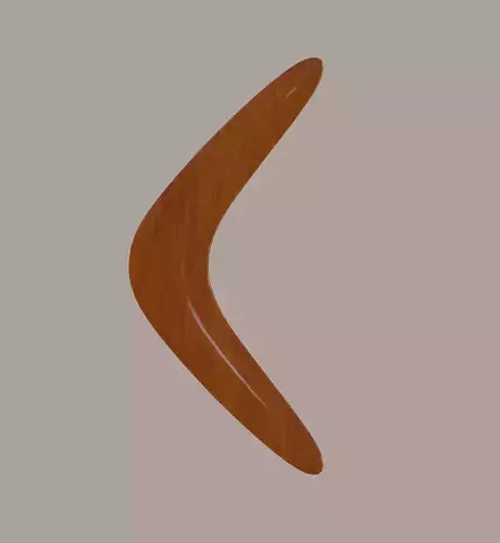 Boomerang 3D model