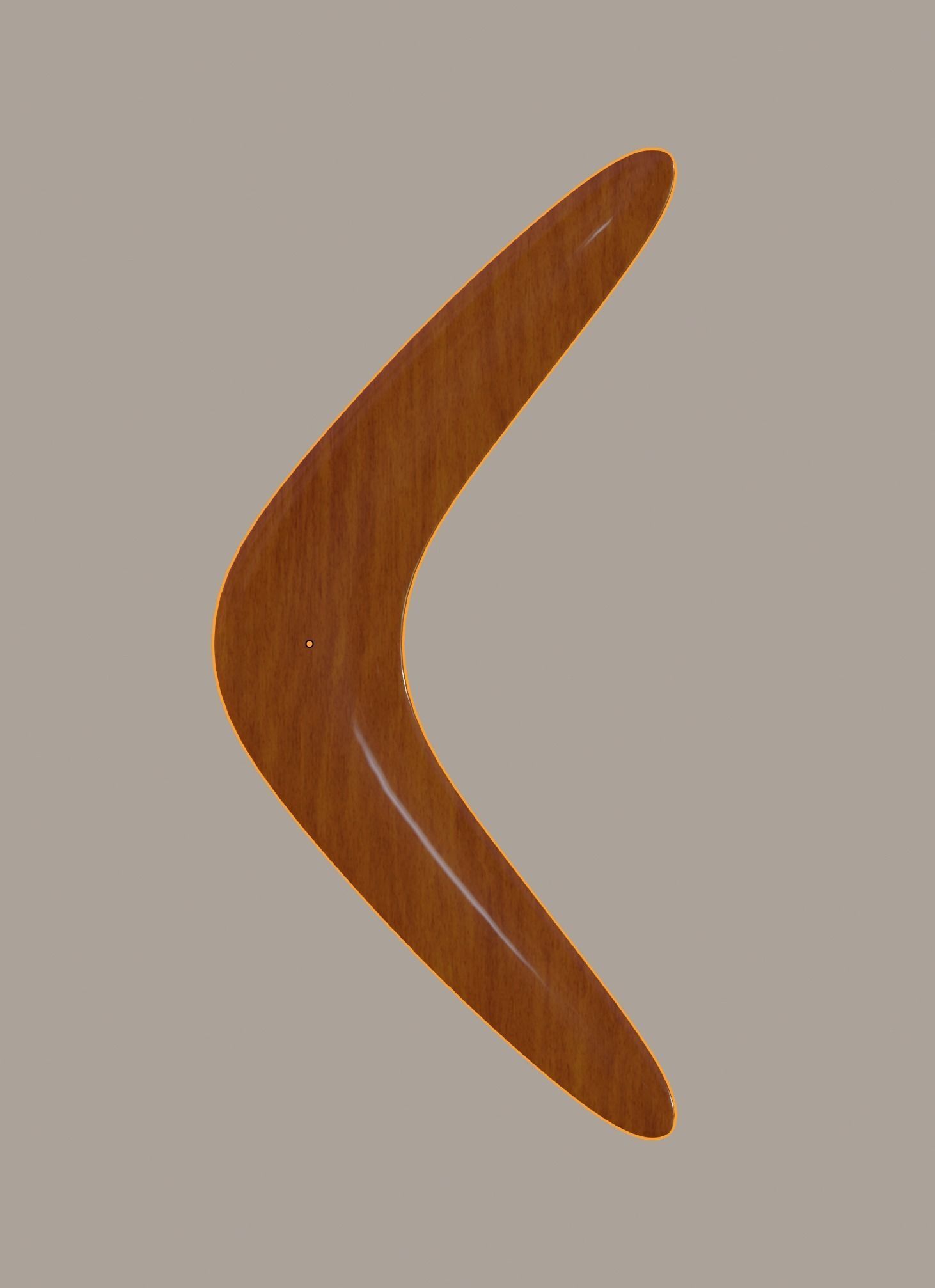 Boomerang 3D model_9