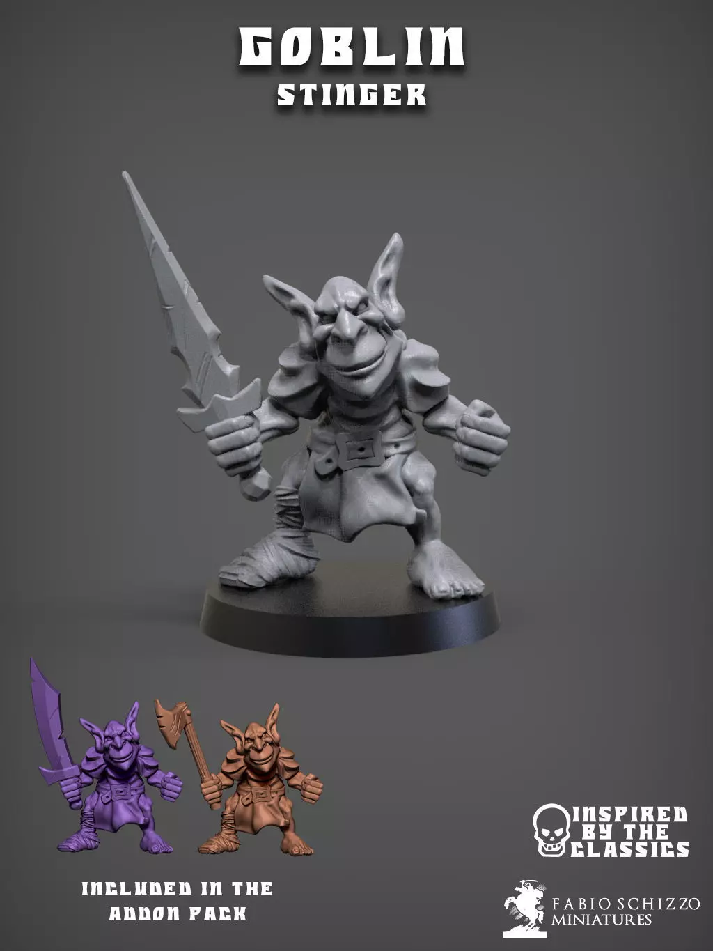 Classic Goblins 3D print model_0