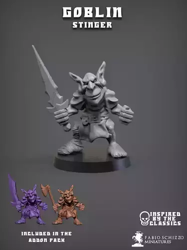 Classic Goblins 3D print model