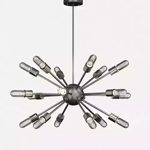 Sputnik Style Chandelier