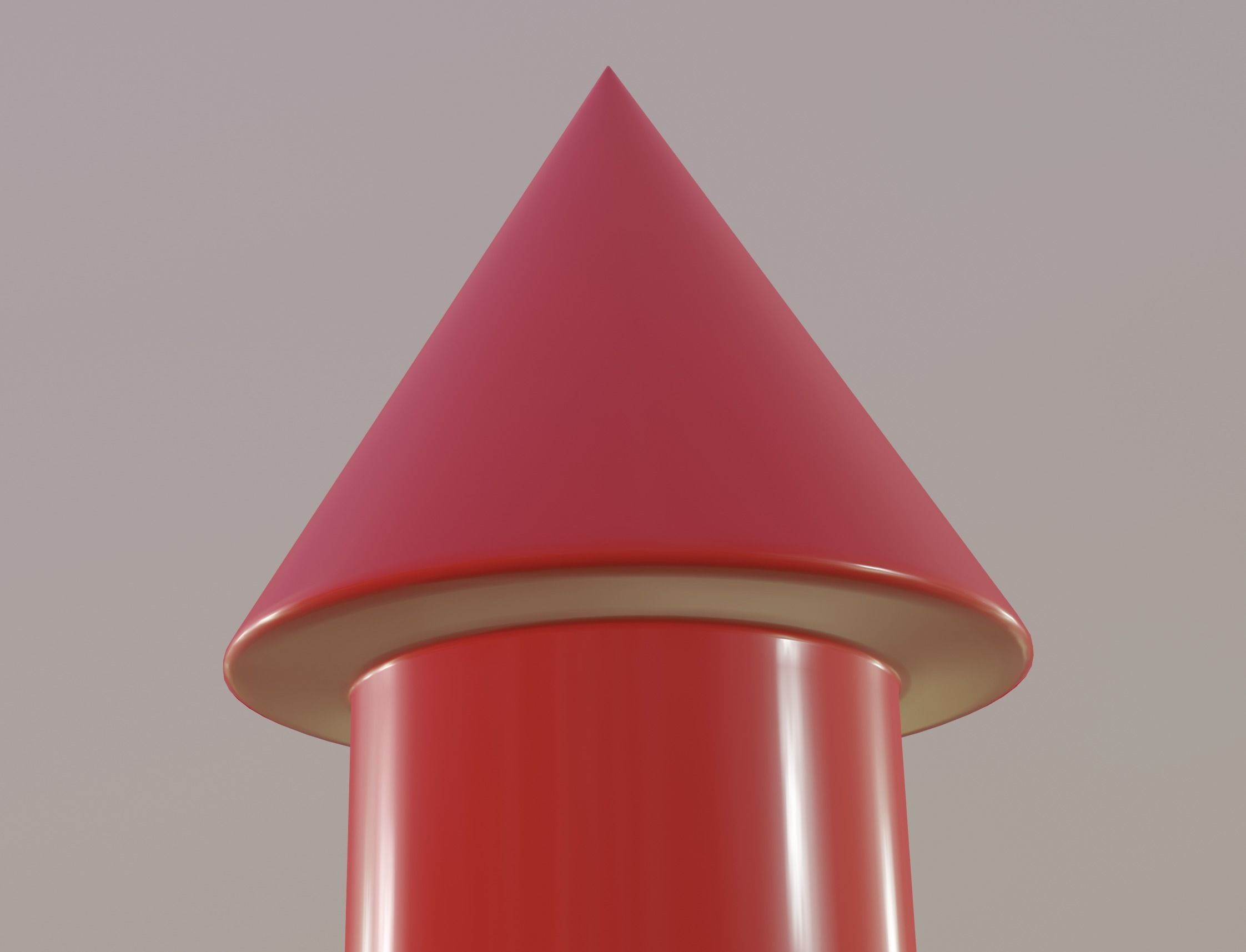 Firework Rocket 3D model_6