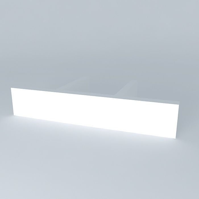 Internal drawer divider Free 3D model_1