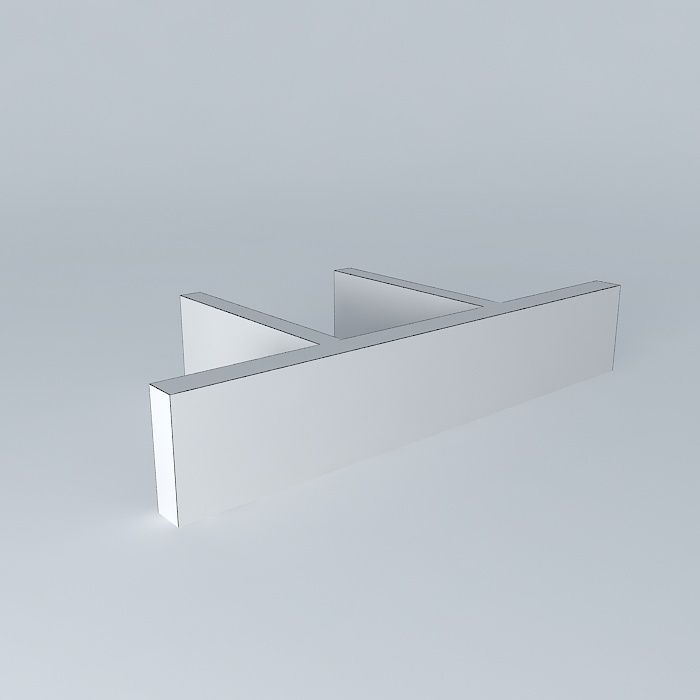 Internal drawer divider Free 3D model_4