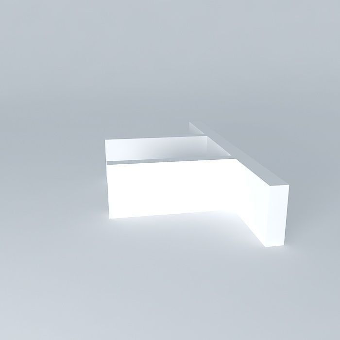 Internal drawer divider Free 3D model_2