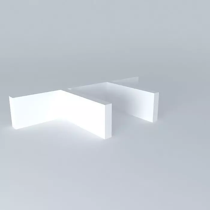 Internal drawer divider Free 3D model_0