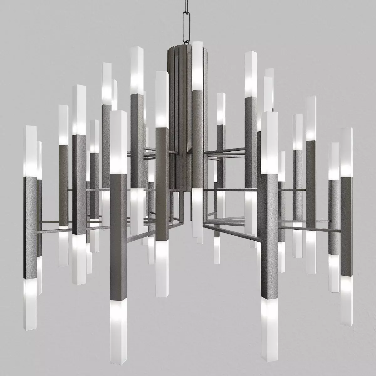 Stunning Artistic Chandelier 3D model_0