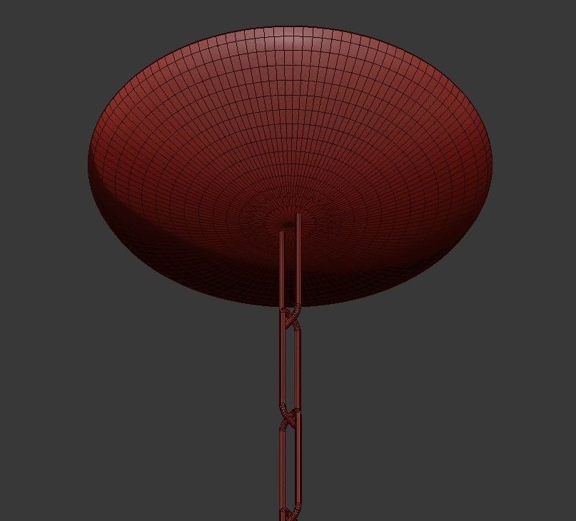 Stunning Artistic Chandelier 3D model_4