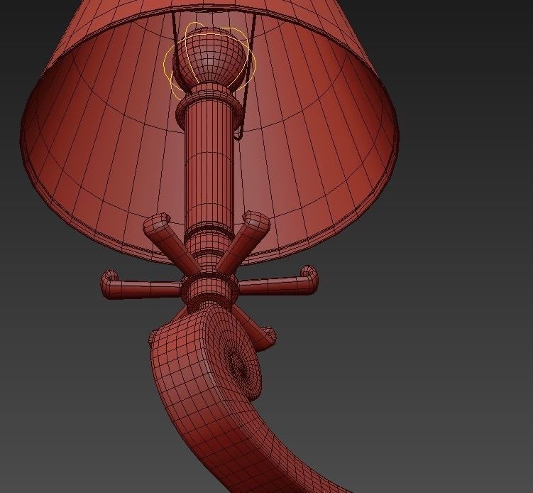 Visual Comfort Alexa Hampton Myrna Chandelier 3D model_5